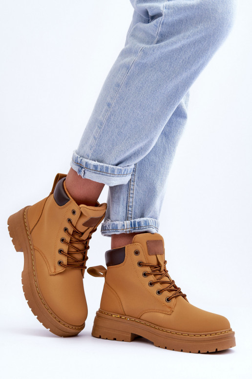 laarzen Warme laarzen bruine kleur Corbin laarzen Warme laarzen bruine kleur Corbin