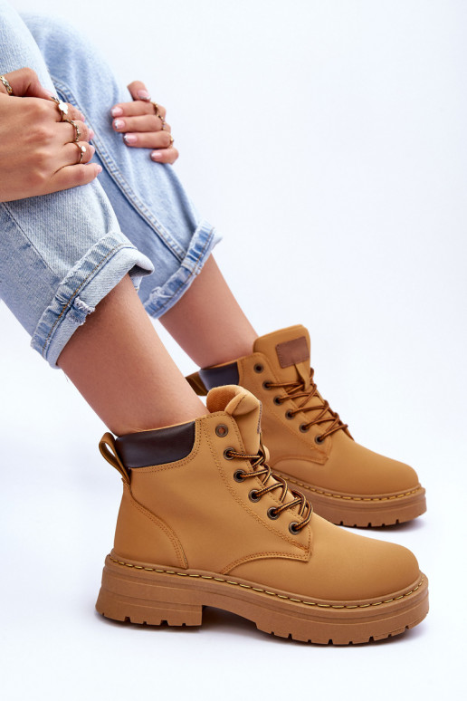 laarzen Warme laarzen bruine kleur Corbin laarzen Warme laarzen bruine kleur Corbin