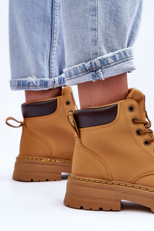 laarzen Warme laarzen bruine kleur Corbin laarzen Warme laarzen bruine kleur Corbin