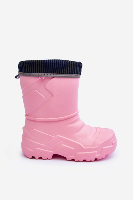Kinderrubberlaarzen verwarmd Befado 162Y307 roze kleur Kinderrubberlaarzen verwarmd Befado 162Y307 roze kleur