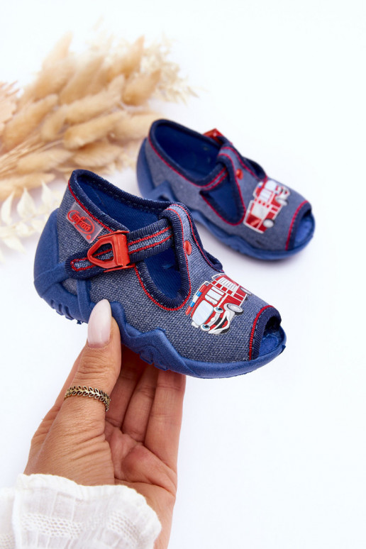 Kindersandalen Befado 217P118 blauw Kindersandalen Befado 217P118 blauw