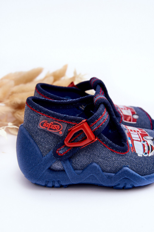 Kindersandalen Befado 217P118 blauw Kindersandalen Befado 217P118 blauw