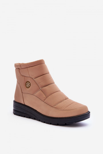 snowboots Dames warm beige Helis