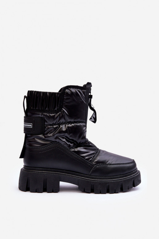 snowboots verwarmd in zwarte kleur Freoc snowboots verwarmd in zwarte kleur Freoc