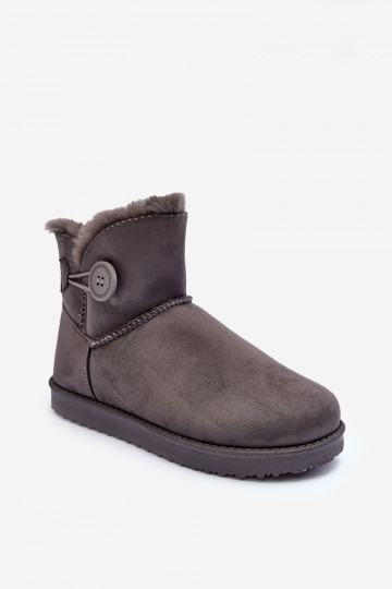 verwarmde snowboots met ornamenten in grijze kleur Siriol
