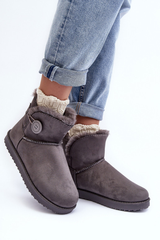 verwarmde snowboots met ornamenten in grijze kleur Siriol verwarmde snowboots met ornamenten in grijze kleur Siriol