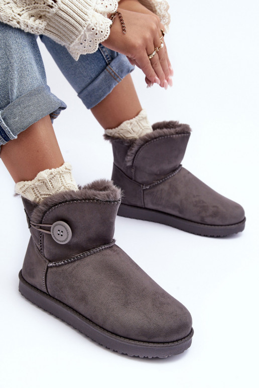 verwarmde snowboots met ornamenten in grijze kleur Siriol verwarmde snowboots met ornamenten in grijze kleur Siriol