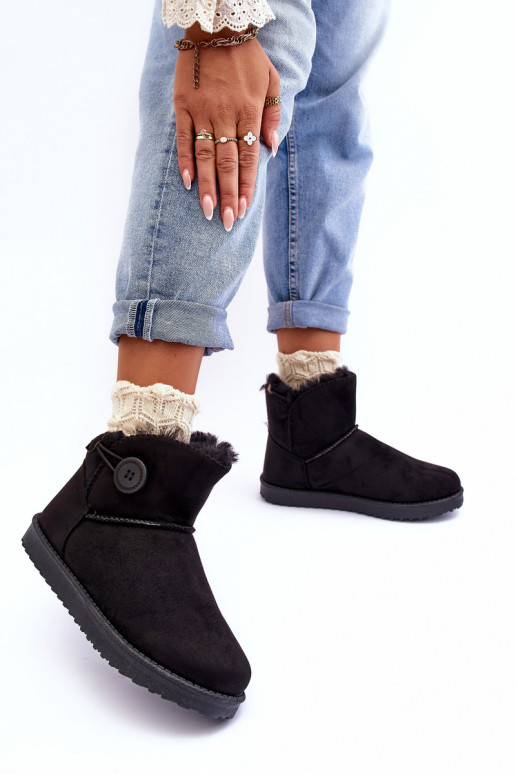 verwarmde snowboots met ornamenten in de zwarte kleur Siriol verwarmde snowboots met ornamenten in de zwarte kleur Siriol