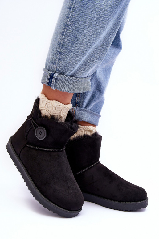 verwarmde snowboots met ornamenten in de zwarte kleur Siriol verwarmde snowboots met ornamenten in de zwarte kleur Siriol