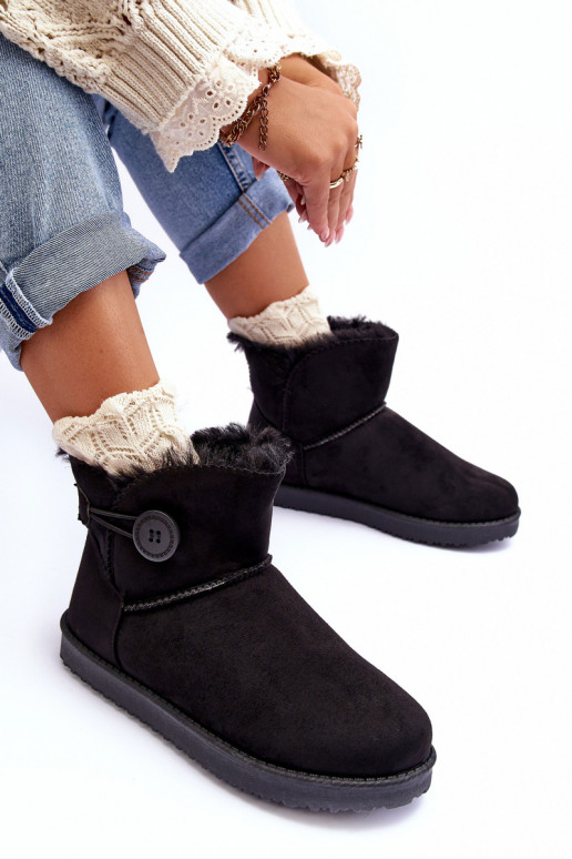 verwarmde snowboots met ornamenten in de zwarte kleur Siriol verwarmde snowboots met ornamenten in de zwarte kleur Siriol