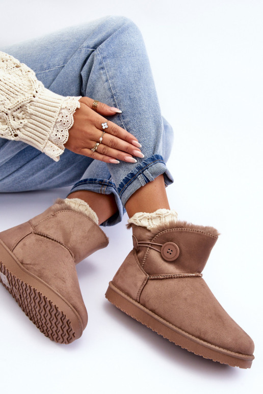 verwarmde snowboots met ornamenten beige Siriol verwarmde snowboots met ornamenten beige Siriol