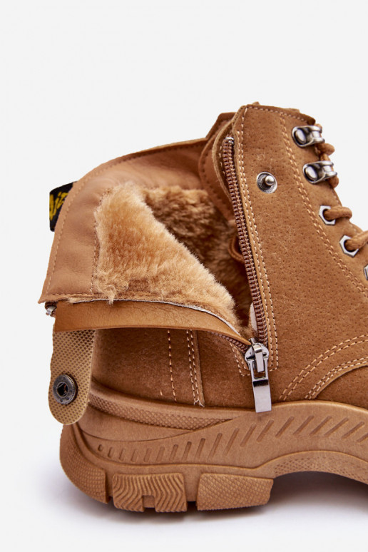 verwarmd van suède Dameslaarzen bruine kleur Jailina