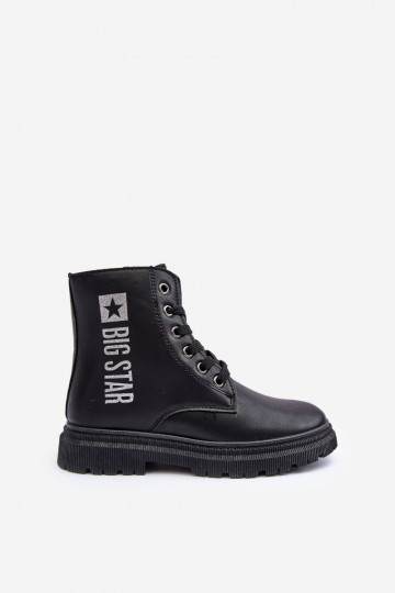 Laarzen Kinderen verwarmd Big Star MM374152 zwarte kleur 2