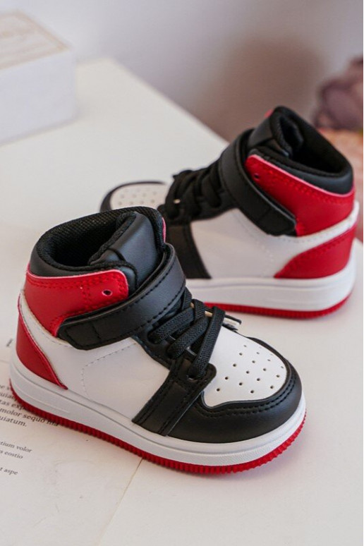 Kindersportschoenen Wit-rode kleur Teredite