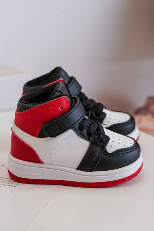 Kindersportschoenen Wit-rode kleur Teredite