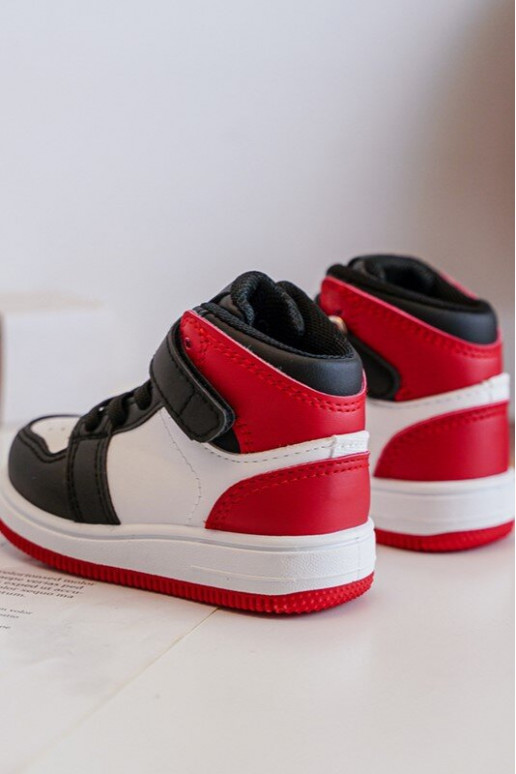 Kindersportschoenen Wit-rode kleur Teredite