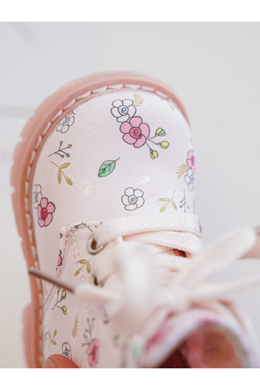 verwarmde kinderlaarzen met ritsen roze kleur Dolida verwarmde kinderlaarzen met ritsen roze kleur Dolida