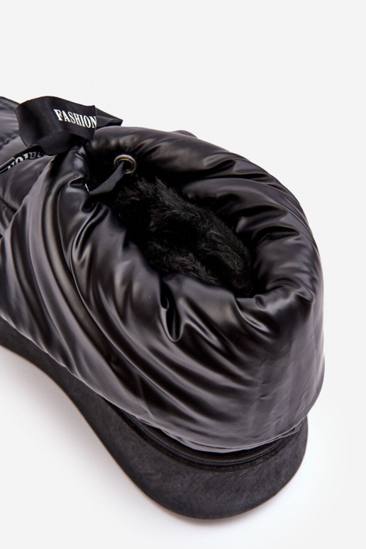 snowboots Wiązaniem zwarte kleur Siracna snowboots Wiązaniem zwarte kleur Siracna