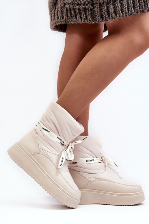 snowboots Wiązaniem ivoor Siracna snowboots Wiązaniem ivoor Siracna