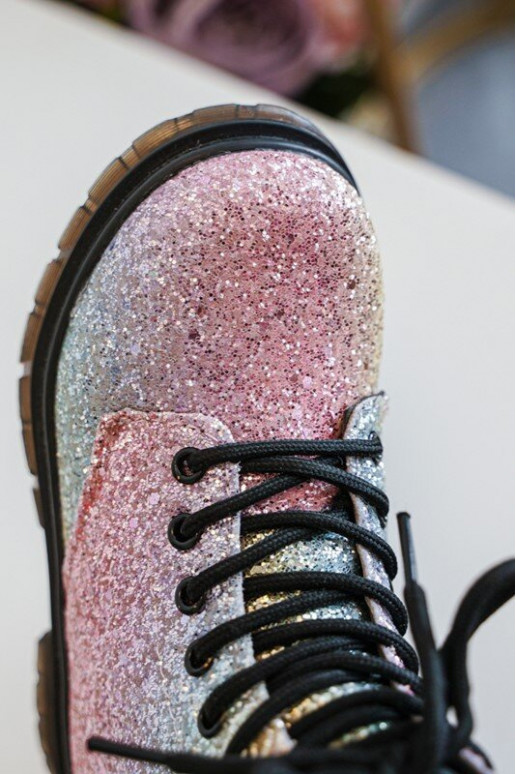 Kinderlaarzen met glans Verwarmd met ritsen in diverse kleuren Saussa