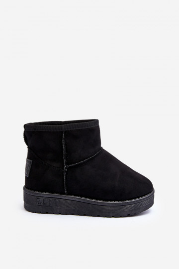 Kindersnowboots verwarmd in zwart Big Star MM374054 2