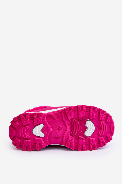 snowboots verwarmd met zelfklevende sluitingen Kinder roze Big Star MM374121 snowboots verwarmd met zelfklevende sluitingen Kinder roze Big Star MM374121