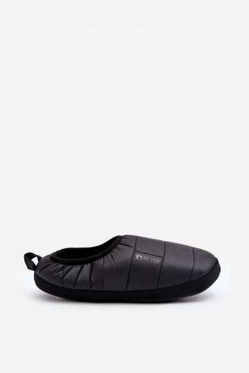 Warming-up pantoffels van een resistent model, zwart Big Star KK174363 2