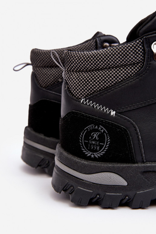 wandelschoenen laarzen met veters in de kleur zwart Salomene wandelschoenen laarzen met veters in de kleur zwart Salomene