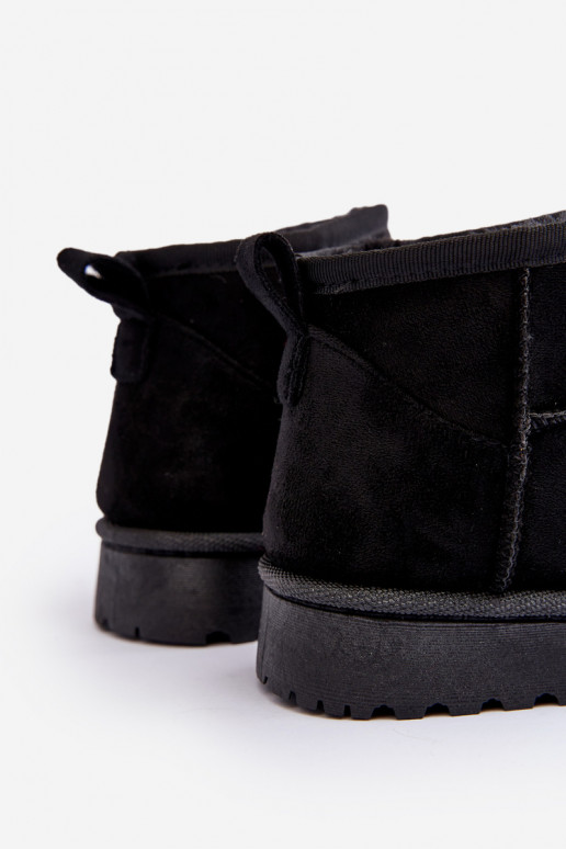 Kindersnowboots Laarzen verwarmd in de zwarte kleur Nallita Kindersnowboots Laarzen verwarmd in de zwarte kleur Nallita