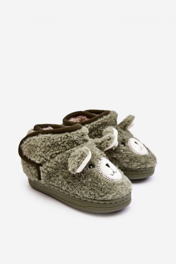 Kinderslofjes groene kleur Eberra