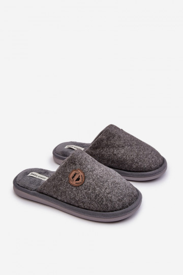 Klassiek model Slippers grijze kleur Makis 2