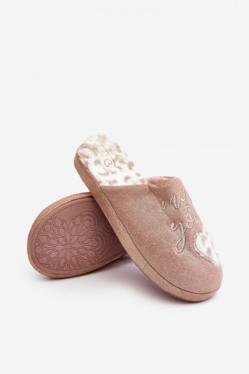 met glans Pantoffels roze Geraja