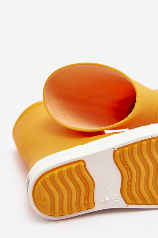 Rubberen kinderschoenen Wave Gokids 979 kleur geel Rubberen kinderschoenen Wave Gokids 979 kleur geel