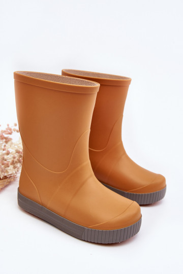 Rubberen kinderschoenen Wave Gokids 979 oranje kleur 2