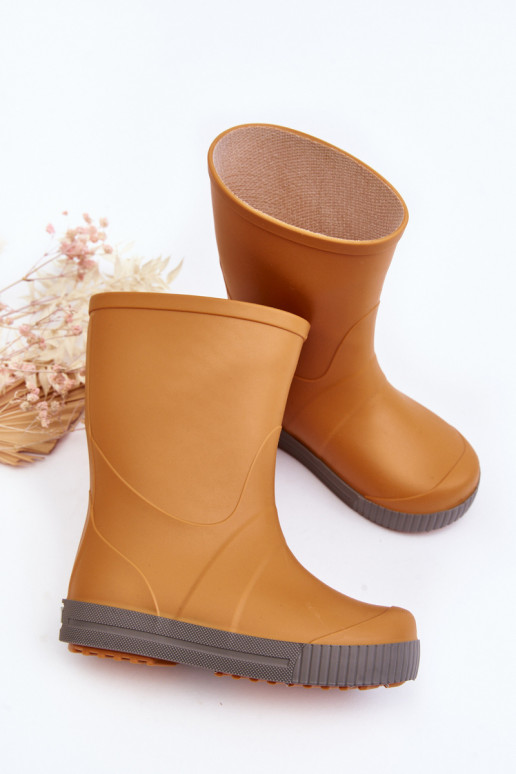 Rubberen kinderschoenen Wave Gokids 979 oranje kleur Rubberen kinderschoenen Wave Gokids 979 oranje kleur