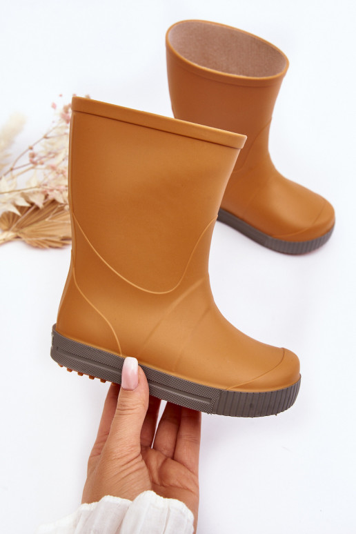 Rubberen kinderschoenen Wave Gokids 979 oranje kleur Rubberen kinderschoenen Wave Gokids 979 oranje kleur