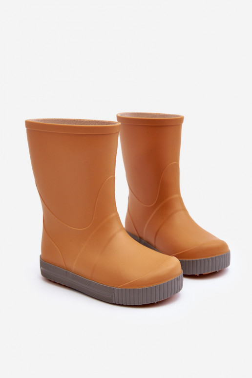 Rubberen kinderschoenen Wave Gokids 979 oranje kleur Rubberen kinderschoenen Wave Gokids 979 oranje kleur