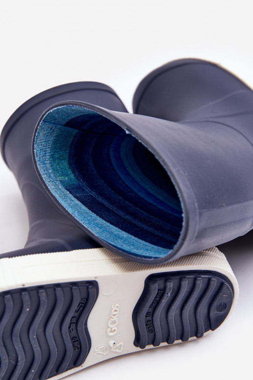 Rubberen kinderschoenen Wave Gokids 979 donkerblauw Rubberen kinderschoenen Wave Gokids 979 donkerblauw