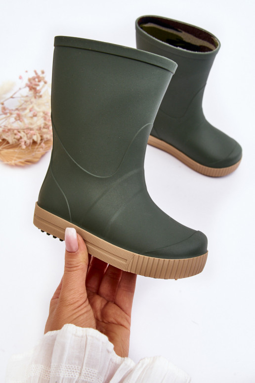 Rubberen kinderschoenen Wave Gokids 979 kleur groen Rubberen kinderschoenen Wave Gokids 979 kleur groen