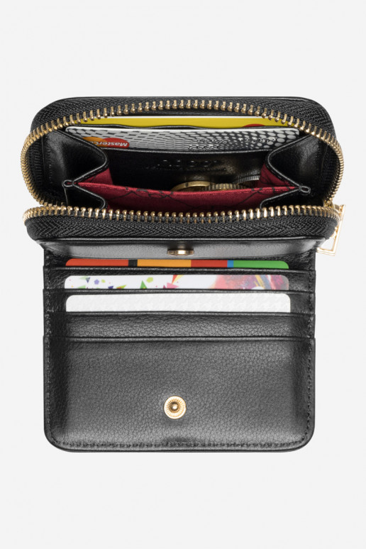 Damesportemonnee Nobo NPUR-LR0021-C020 zwarte kleur Damesportemonnee Nobo NPUR-LR0021-C020 zwarte kleur