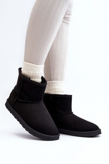 snowboots Cross Jeans MM2R4024 zwart 2