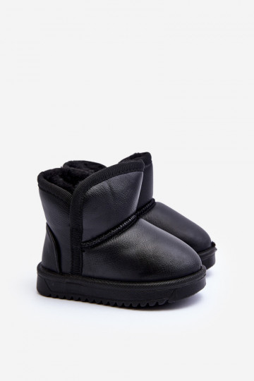 Eco snowboots Kinder zwarte kleur Husalta