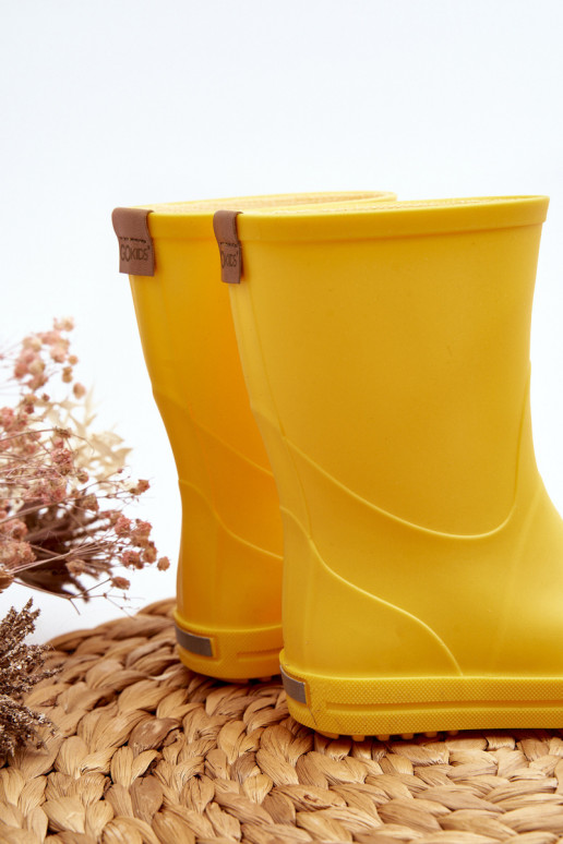 Rubberen kinderschoenen Wave Gokids 979 kleur geel Rubberen kinderschoenen Wave Gokids 979 kleur geel