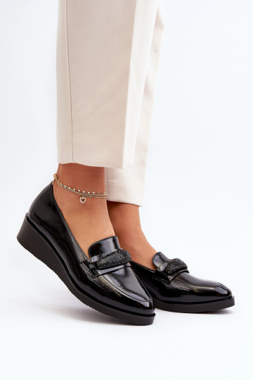 Dames lakleren schoenen in de kleur zwart Polike 2