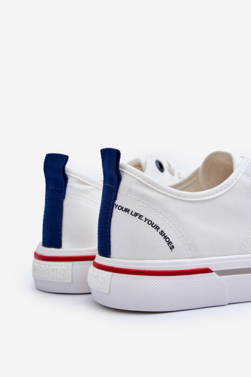 vrijetijdsschoenen Big Star LL174204 witte kleur vrijetijdsschoenen Big Star LL174204 witte kleur