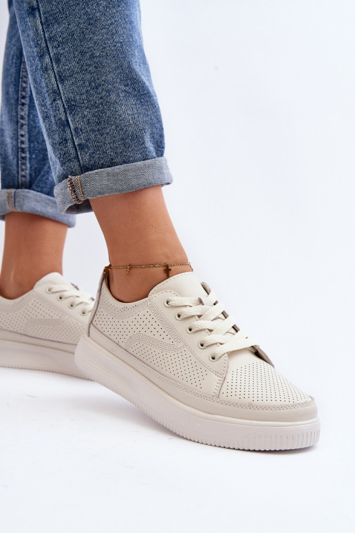 sportschoenen Sneakers model schoenen witte kleur Failla sportschoenen Sneakers model schoenen witte kleur Failla