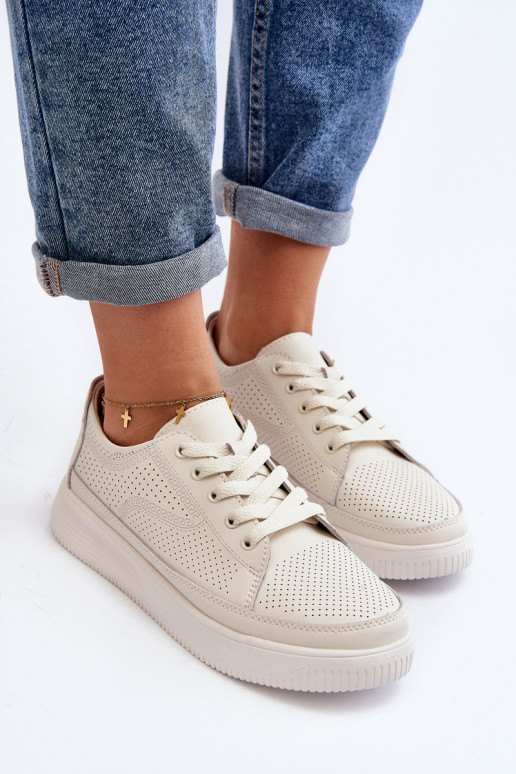 sportschoenen Sneakers model schoenen witte kleur Failla sportschoenen Sneakers model schoenen witte kleur Failla