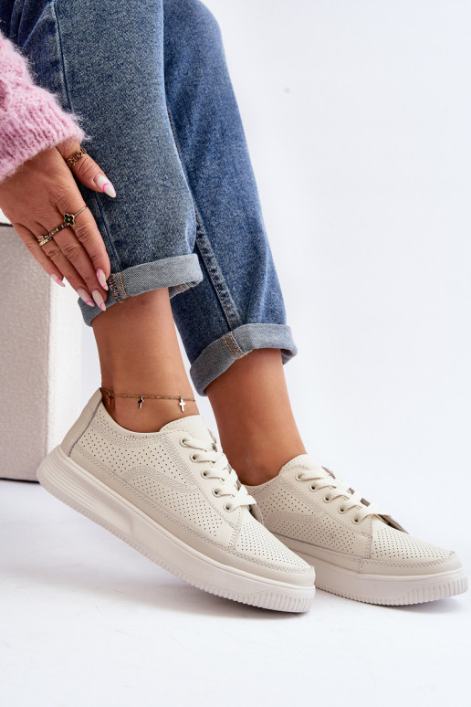 sportschoenen Sneakers model schoenen witte kleur Failla sportschoenen Sneakers model schoenen witte kleur Failla