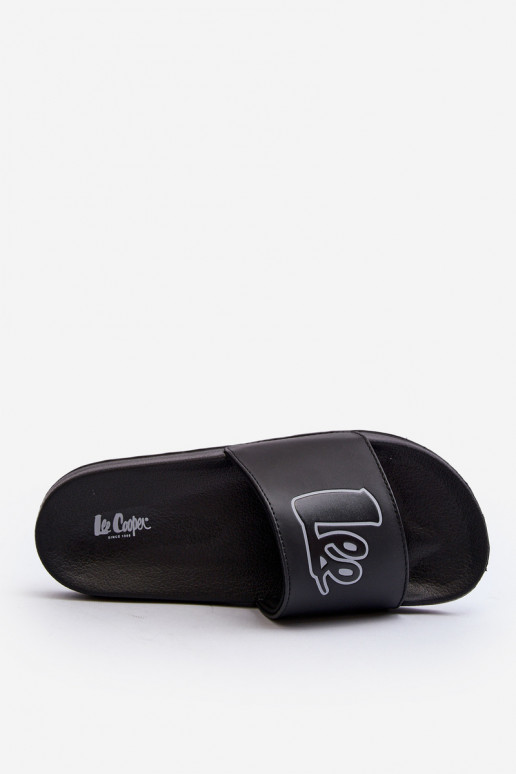 Pantoffels Lee Cooper LCW-24-42-2485M zwarte kleur