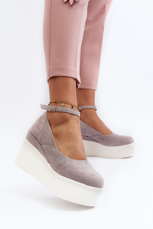 espadrilles in grijze kleur Malla